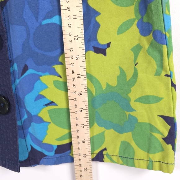 Boden Floral Button Front Skirt A-Line WG317 100% Cotton‎ Size 8L - Picture 4 of 11